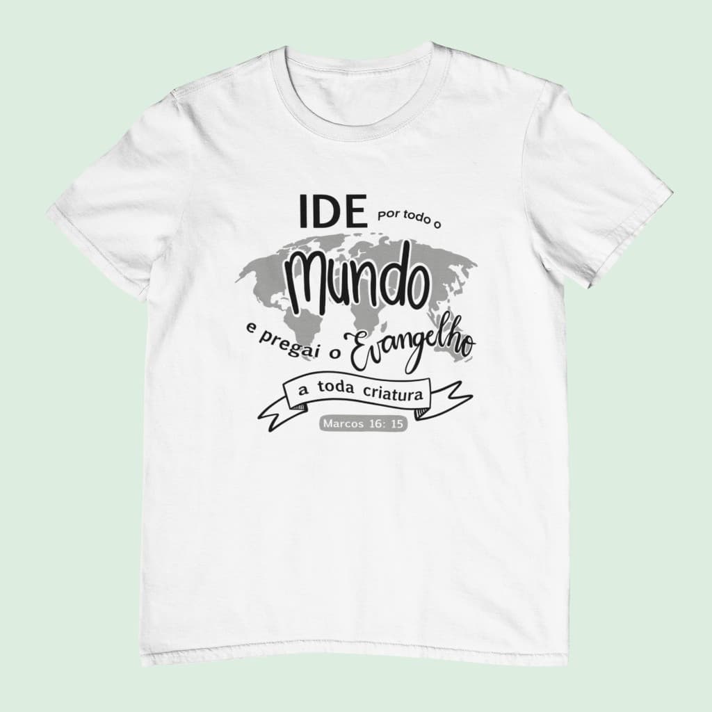 Ide por todo o mundo — Marcos 16:15